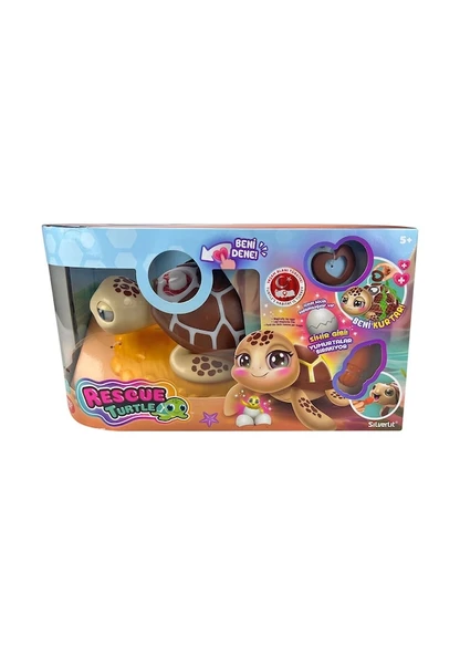 Silverlit Rescue Deniz Kaplumbağası Kahverengi 54385 Lisanslı Ürün ürün görseli 1