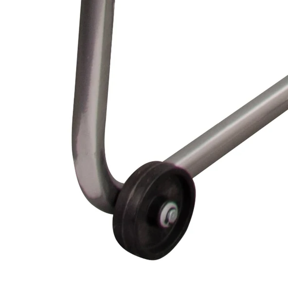 Ayas DEVEKUŞU Retro Tekerlekli Sanayi Tipi Vantilatör - Gri - Resim 5