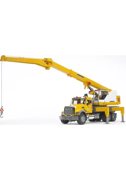 Bruder Mack Granite Vinçli Kamyon BR02818 Lisanslı Ürün - Resim 2