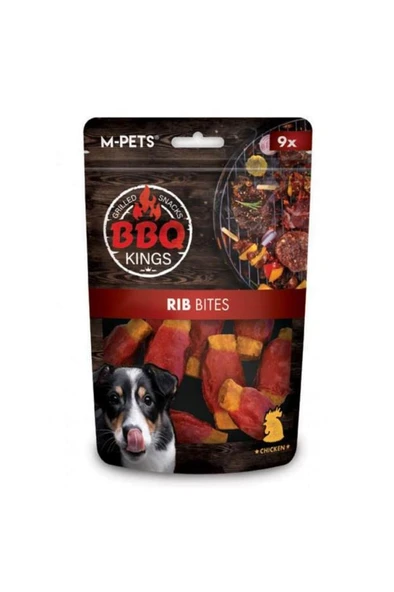 M-PETS BBQ Kings Rib Bites Tavuklu Köpek Ödülü 115gr ürün görseli 1