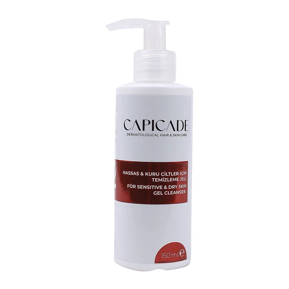 Capicade Hassas ve Kuru Ciltler İçin Temizleme Jeli 150 ml ürün görseli