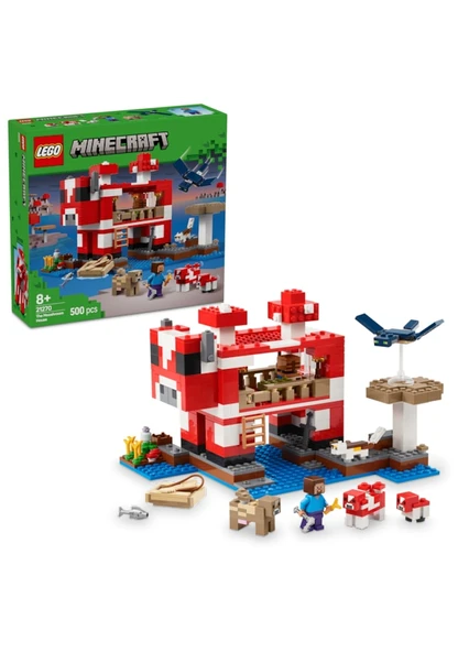 Lego Minecraft Mooshroom Evi 21270 Lİsanslı Ürün - Resim 2