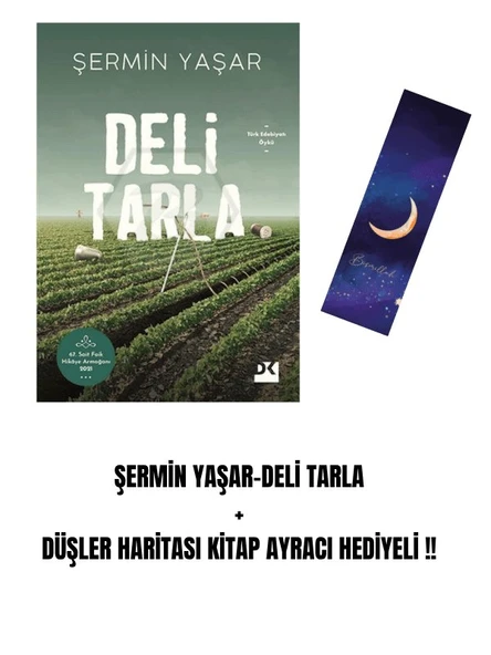 ŞERMİN YAŞAR-DELİ TARLA + DÜŞLER HARİTASI KİTAP AYRACI HEDİYELİ !! ürün görseli