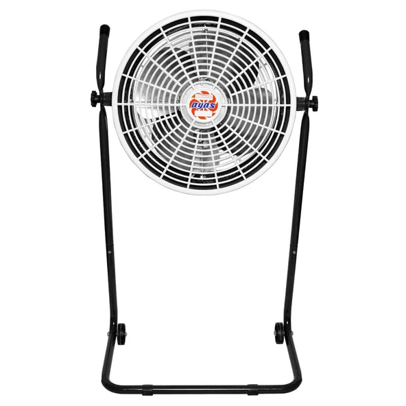 Ayas DEVEKUŞU Retro Tekerlekli Sanayi Tipi Vantilatör - Füme - Resim 3