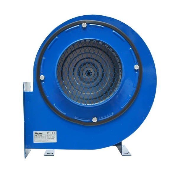 Ayas OBR-200 4KT Salyangoz Fan  1400 d/d 380 Volt Trifaze - Resim 2