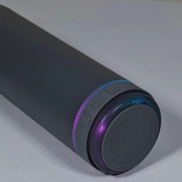 Bluetooth Hoparlörlü Paslanmaz Çelik Termos 600 ml-Çift Katmanlı - Resim 10