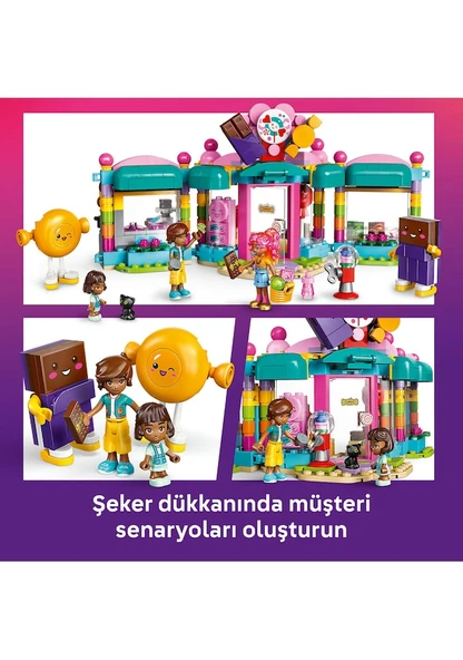 Lego Friends Heartlake City Şekerci Dükkanı 42649 Lisanslı Ürün - Resim 5