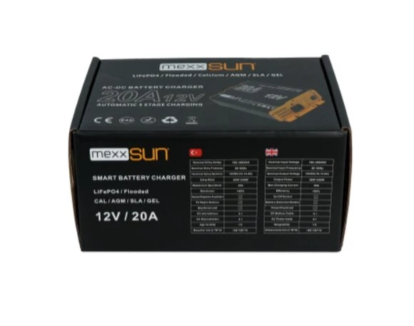 Mexxsun - İnges 12 VOLT 20 AMPER AC - DC AKÜ ŞARJ CİHAZI - Resim 8