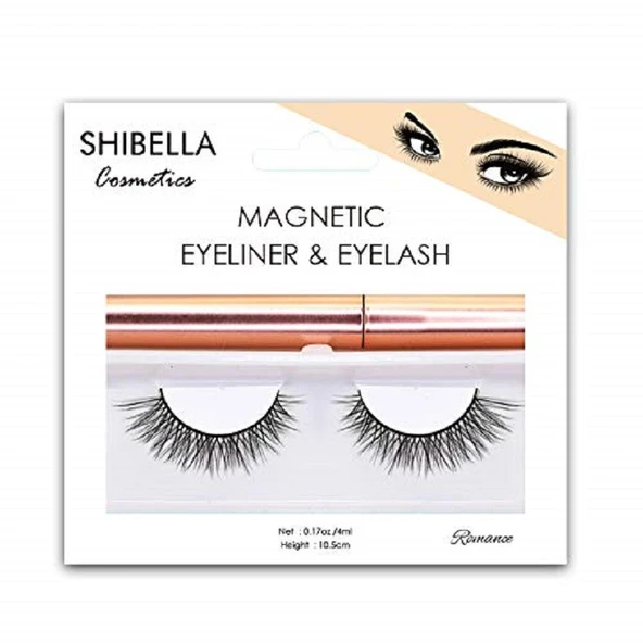 Shibella Manyetik Eyeliner Ve Manyetik Takma Kirpik Must Have Serisi - Romance ürün görseli
