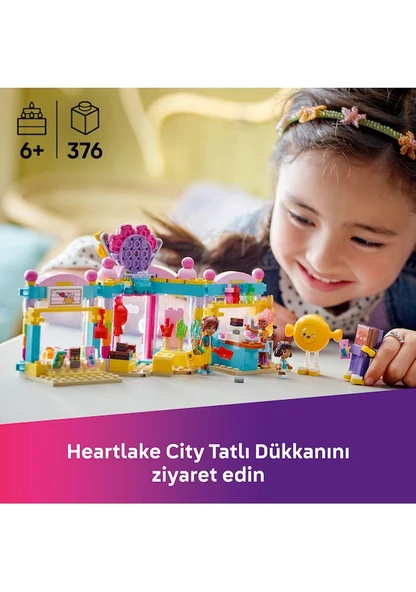 Lego Friends Heartlake City Şekerci Dükkanı 42649 Lisanslı Ürün - Resim 2
