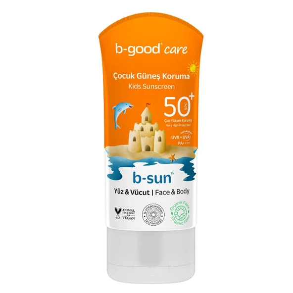 b-good b-sun SPF 50+ Çocuk Yüz ve Vücut Güneş Koruma 150 ml ürün görseli