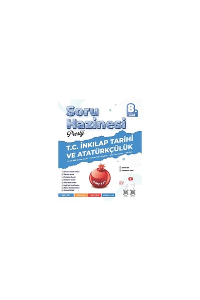8. Sınıf Prestij T.c. Inkılap Tarihi ve Atatürkçülük Soru Hazinesi ürün görseli