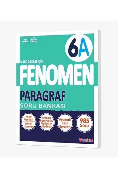 6. Sınıf Paragraf Soru Bankası ürün görseli