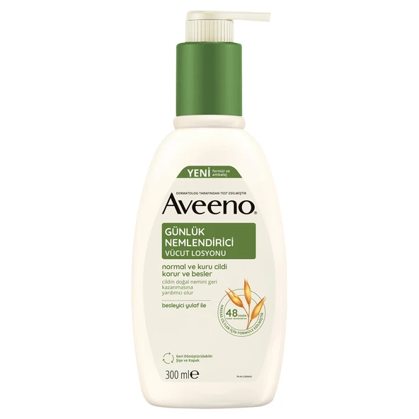 Aveeno Günlük Nemlendirici Vücut Losyonu 300 ml ürün görseli