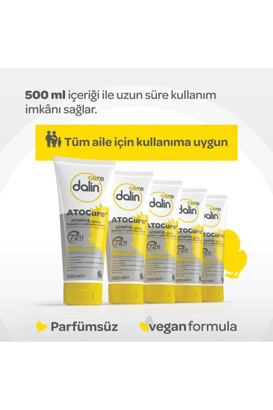 Dalin Care Atocure Nemlendirici Vücut Losyonu 200 ml 2 Adet - Resim 5