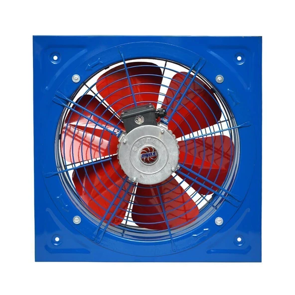 Ayas 30 cm  Kare Sanayi Tipi Aspiratör KSA300 4KT  380 Volt Trifaze - Resim 3