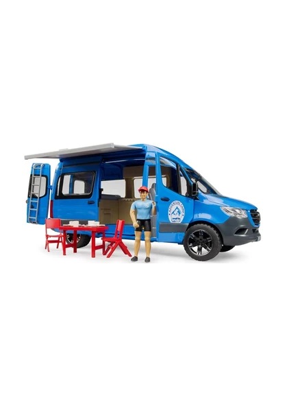Bruder Mercedes Benz Sprinter Kamp Aracı BR02684 Lisanslı Ürün - Resim 2