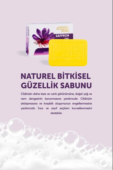 Softto Plus Safran Yağlı Sabun 150 Gr ürün görseli 1