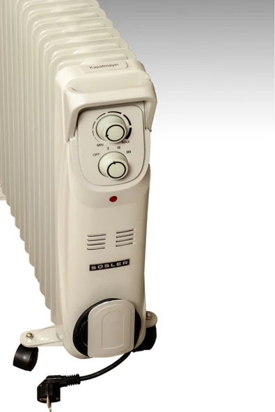 SÜSLER 5713 13 DİLİM YAĞLI RADYATÖR - Resim 3