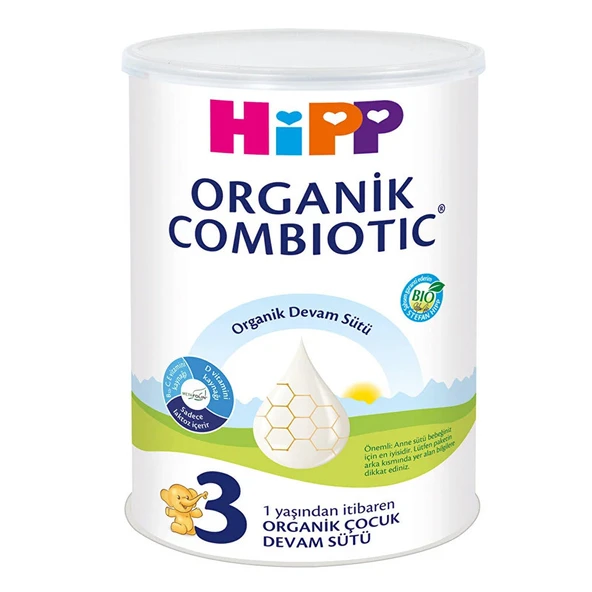 Hipp Organik Combiotic Devam Sütü 3 350 gr ürün görseli