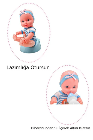 Global Toys Robin Altını Islatan Bebek GL100781 - Resim 4