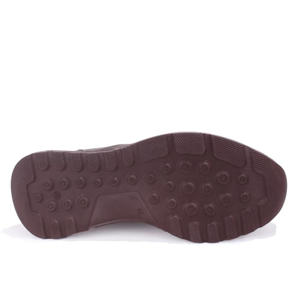 Dagoster DMA08-1992 Kahve Ortopedik Günlük Erkek Deri Ayakkabı - Resim 4