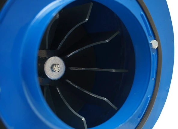 Ayas OBRS-200 2KM Tek Emişli Seyrek Kanatlı Radyal Salyangoz Fan 2800 d/d 220 Volt Monofaze - Resim 5