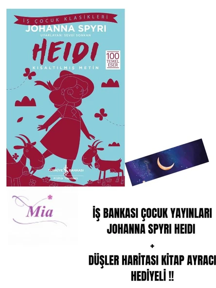 İŞ BANKASI ÇOCUK YAYINLARI JOHANNA SPYRI HEIDI ürün görseli