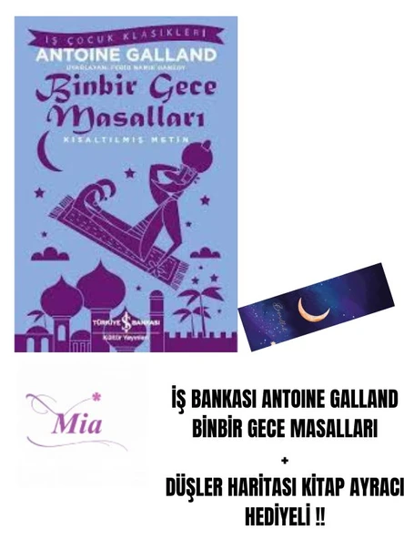 İŞ BANKASI ÇOCUK YAYINLARI ANTOINE GALLAND BİNBİR GECE MASALLARI ürün görseli