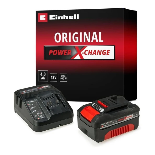 Einhell Power-X Change 18v 4Ah Starter Kit (Akü Başlangıç Seti) 4512042 ürün görseli