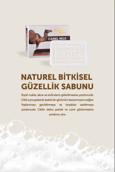 Softto Plus Deve Sütü Sabun 150 Gr ürün görseli