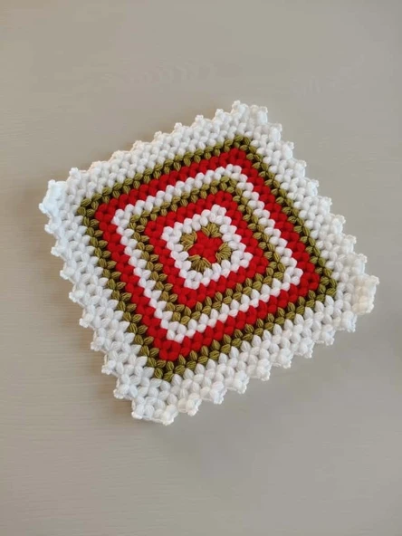 Çeyizlik 3'lü El Örgüsü Lif Seti - Resim 4