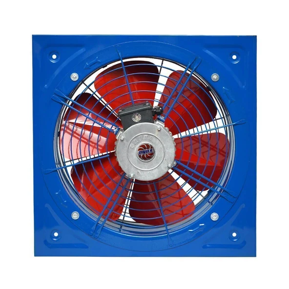 Ayas 50 cm  Kare Sanayi Tipi Aspiratör KSA500 4KT  380 Volt Trifaze - Resim 3