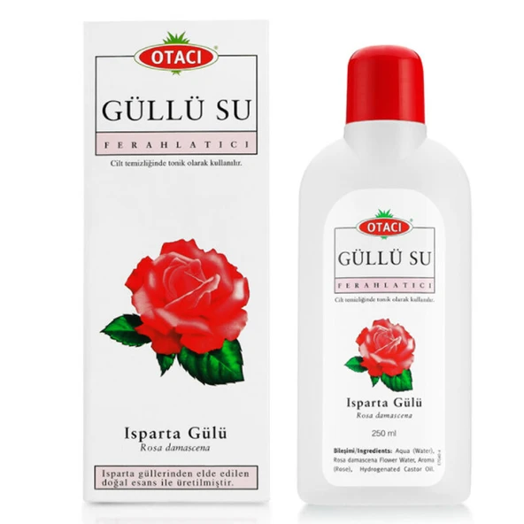 Otacı Temizleyici Ferahlatıcı Güllü Su 250 ml ürün görseli