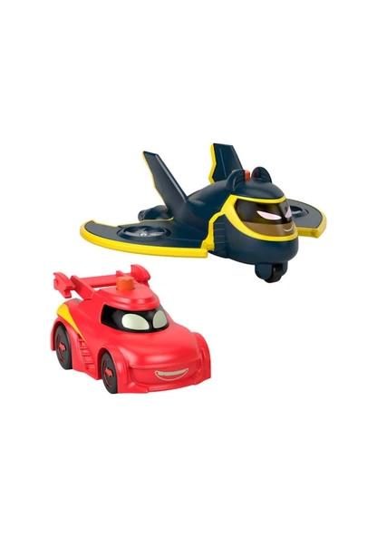 Fisher Price Batwheels Işıklı Yarışçılar HML24 HML26 Lisanslı Ürün - Resim 2