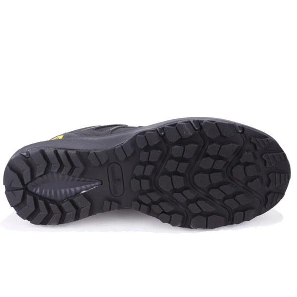 Hammer Jack 10121831 Walker Siyah Sarı Ortopedik Outdoor Su Geçirmez Erkek Spor Ayakkabı - Resim 4