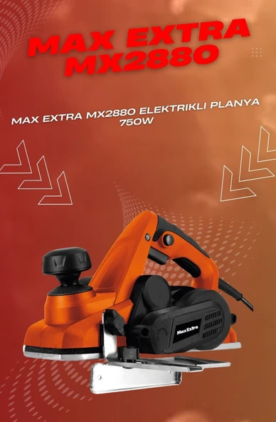 Max Extra MX2880 Elektronik Devirli Planya Makinesi 450 Watt ürün görseli 1