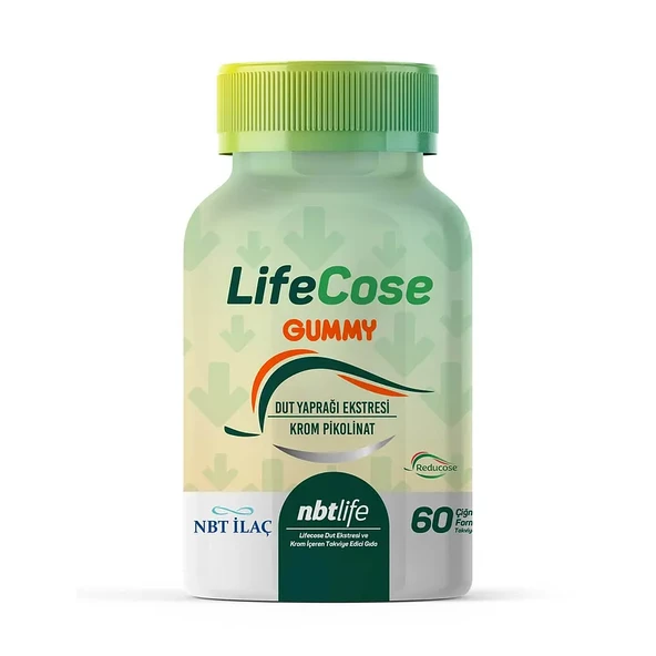 Nbt Life LifeCose Gummy Takviye Edici Gıda 60 Yumuşak Kapsül ürün görseli