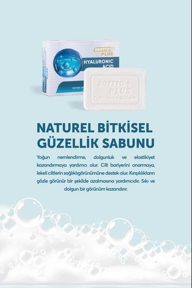 Softto Plus Hyaluronik Asitli Sabun 150 Gr ürün görseli