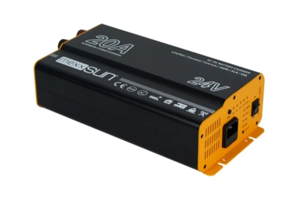 INGES - MEXXSUN AC - DC AKÜ ŞARJ CİHAZI 24 VOLT 20 AMPER JEL - LİTYUM - AGM - STD - Resim 6