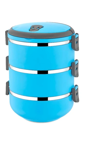 MAVİ 3LÜ SEFER TASI SAKLAMA KABI 1.8LT (5284) ürün görseli