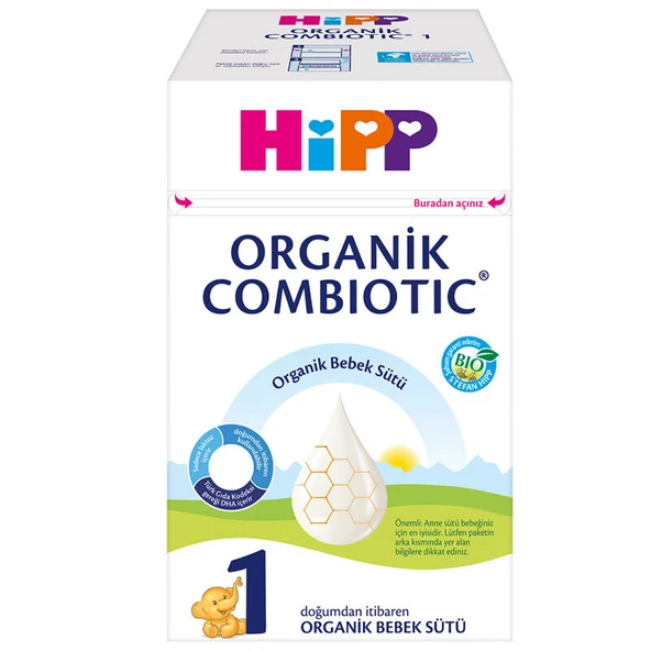 Hipp 1 Organik Combiotic Bebek Sütü 800 gr ürün görseli