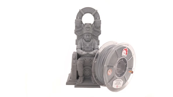 1.75 mm, Pla+ Filament - Gri, 1 Kg - Monte Lua ürün görseli