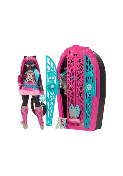 Monster High Secret S6 Catty Noir JBG79 JBG82 Lisanslı Ürün - Resim 2