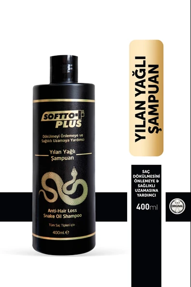 Softto Plus Şampuan Yılan Yağlı 400 Ml ürün görseli 1