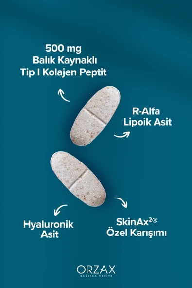 DAY2DAY THE COLLAGEN BEAUTY 30 ELASTIN TABLET - Resim 3