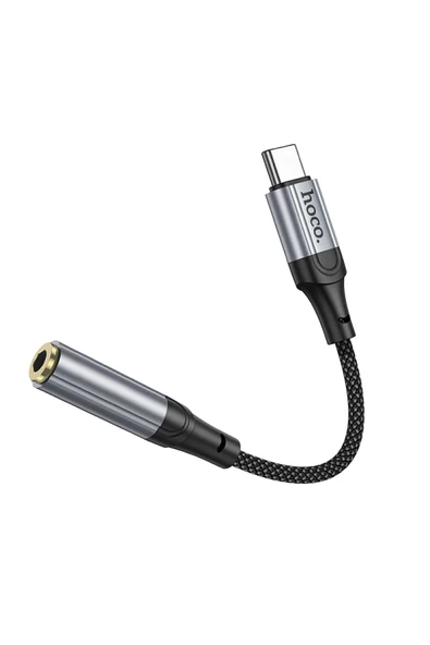 Hoco. LS36 Type-C to Aux Dönüştürücü - Siyah - Resim 5