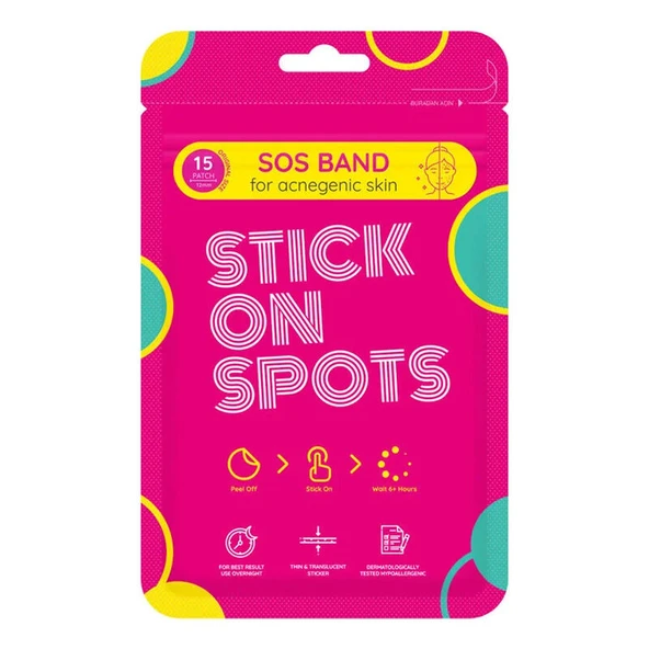 Stick On Spots Sos Band 15li ürün görseli