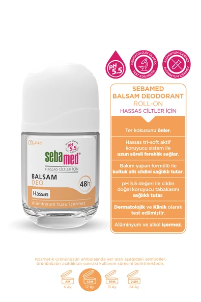 SEBAMED ROL-ON BALSAM 50 ML - 2
