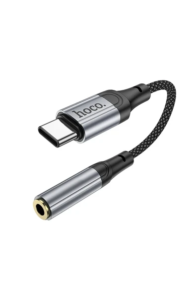 Hoco. LS36 Type-C to Aux Dönüştürücü - Siyah - Resim 11